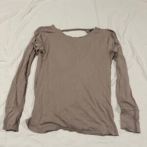 Mono b open back athletic top M